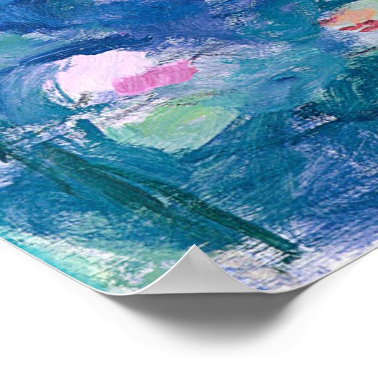 Poster CLAUDE MONET - Nénuphars (Coin)