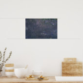 Poster Claude Monet | Nénuphars : Réflexions des arbres (Cuisine)