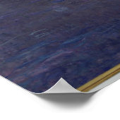 Poster Claude Monet | Nénuphars : Réflexions des arbres (Coin)