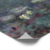 Poster Claude Monet | Nénuphars : Réflexions vertes (Coin)