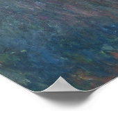 Poster Claude Monet | Nénuphars : Willows pleurs, 1914 (Coin)