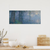 Poster Claude Monet | Nénuphars : Willows pleurs, 1914 (Cuisine)