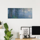 Poster Claude Monet | Nénuphars : Willows pleurs, 1914 (Bureau à domicile)