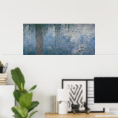 Poster Claude Monet | Nénuphars : Willows pleurs, 1914 (Bureau à domicile)