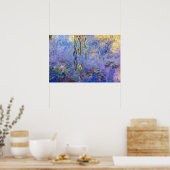 Poster Claude Monet - Nymphéas (Cuisine)