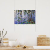 Poster Claude Monet - Nymphéas (Cuisine)