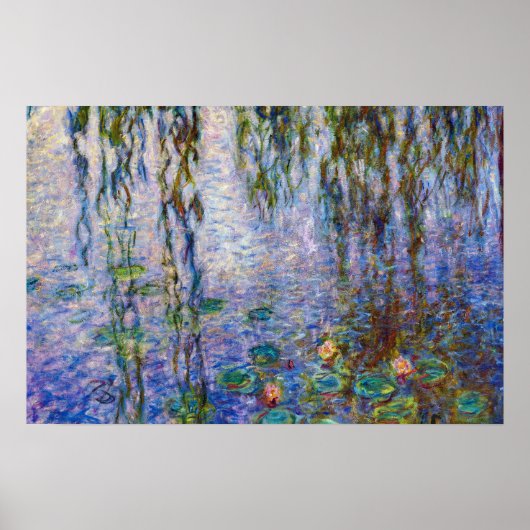 Poster Claude Monet - Nymphéas (Devant)