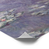 Poster Claude Monet - Nymphéas (Coin)