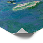 Poster Claude Monet, Nymphéas (Coin)
