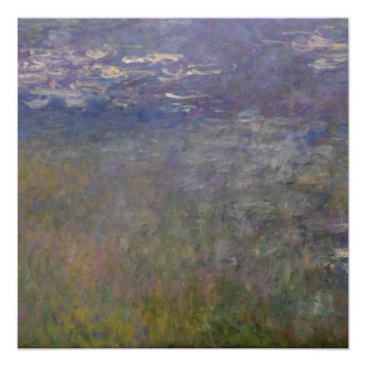Poster Claude Monet - Nymphéas (Devant)