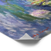 Poster Claude Monet - Nymphéas (Coin)