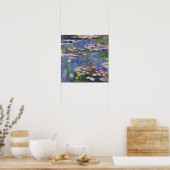 Poster Claude Monet - Nymphéas (Cuisine)