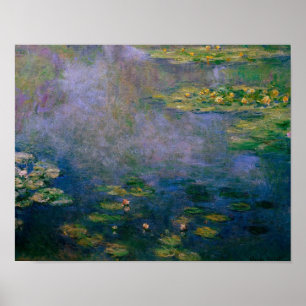 Poster Claude Monet - Nymphéas