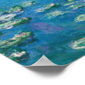 Poster Claude Monet - Nymphéas 1906 (Coin)