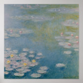 Poster Claude Monet | Nympheas à Giverny, 1908 (Devant)