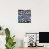 Poster Claude Monet - Nymphéas / Nymphéas (Bureau à domicile)