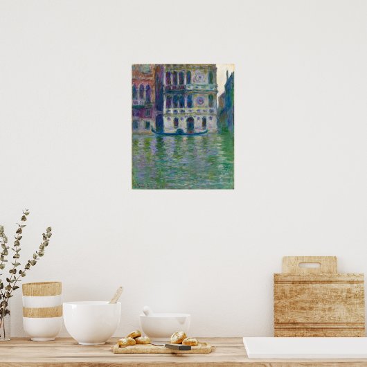 Poster Claude Monet - Palazzo Dario (Cuisine)
