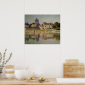 Poster Claude Monet | Par la rivière à Vernon, 1883 (Cuisine)