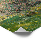 Poster Claude Monet - Paysage : Le Parc Monceau (Coin)