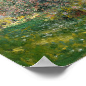 Poster Claude Monet | Paysage : Le Parc Monceau (Coin)