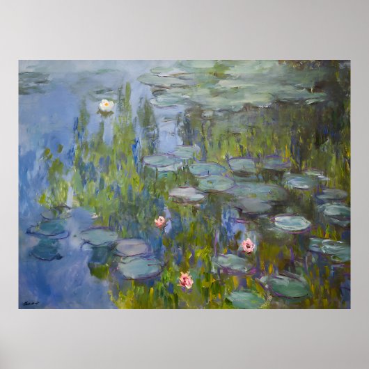 Poster Claude Monet peinture (Devant)