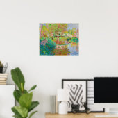 Poster Claude Monet - Pont Japonais, Giverny (Bureau à domicile)