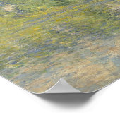 Poster Claude Monet - Poplars sur l'épte (Coin)