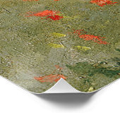 Poster Claude Monet | Poppies sauvages, près d'Argenteuil (Coin)