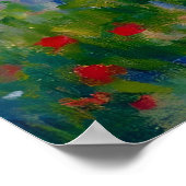 Poster Claude Monet, Poppy Fields près d'Argenteuil, 1875 (Coin)