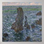 Poster Claude Monet - Port Coton - Pyramide (Devant)
