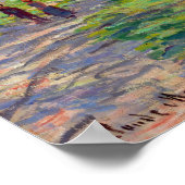 Poster Claude Monet - Printemps de la Seine (Coin)