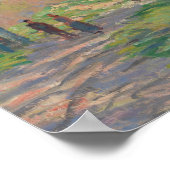 Poster Claude Monet - Printemps de la Seine (Coin)