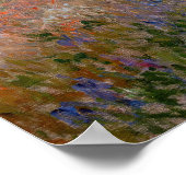 Poster Claude Monet - Promenade près d'Argenteuil (Coin)