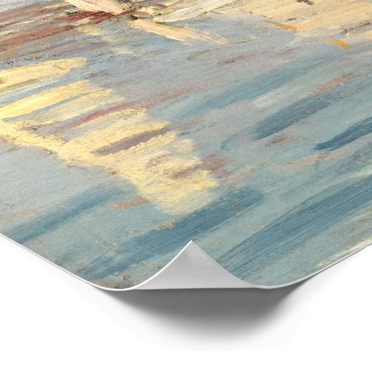 Poster Claude Monet | Regatta à Argenteuil (Coin)