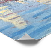 Poster Claude Monet - Regattas at Argenteuil (Coin)