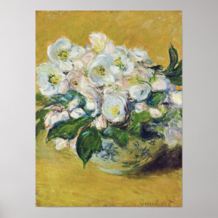 Poster Claude Monet - Roses de Noël