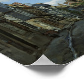 Poster Claude Monet - Rue de la Bavole, Honfleur (Coin)