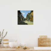 Poster Claude Monet Rue de la Bavole, Honfleur (Cuisine)
