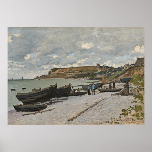 Poster Claude Monet | Sainte-Adresse, 1867 (Devant)