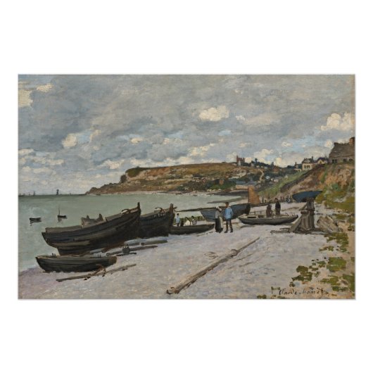 Poster Claude Monet | Sainte-Adresse, 1867 (Devant)