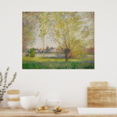 Poster Claude Monet - Saules de Vetheuil (Cuisine)