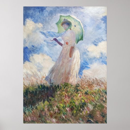 Poster Claude Monet Suzanne Hoschedé (Devant)