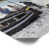 Poster Claude Monet | The Beach at Sainte-adresse (Coin)