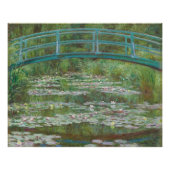 Poster Claude Monet | The Japanese Footbridge, 1899 (Devant)