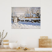 Poster Claude Monet, The Magpie (Cuisine)
