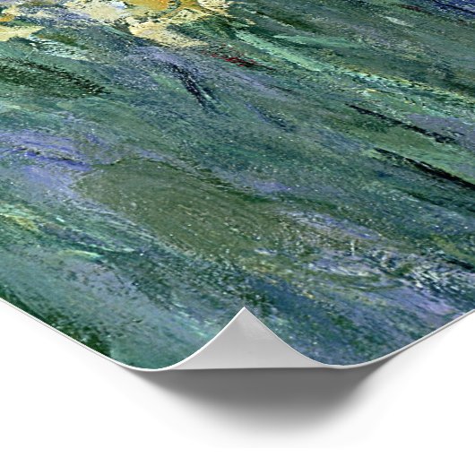 Poster Claude Monet | The Yellow Irises (Coin)