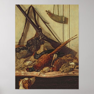 Poster Claude Monet   Trophées de chasse, 1862