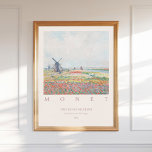 Poster Claude Monet Tulip Fields Hague 1886<br><div class="desc">Claude Monet Tulip Fields Hague 1886</div>