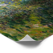Poster Claude Monet : Une femme avec un parasol (Coin)