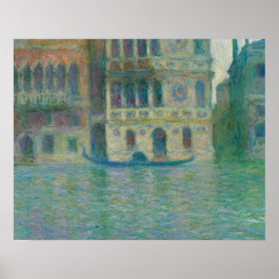Poster Claude Monet - Venise, Palazzo Dario
